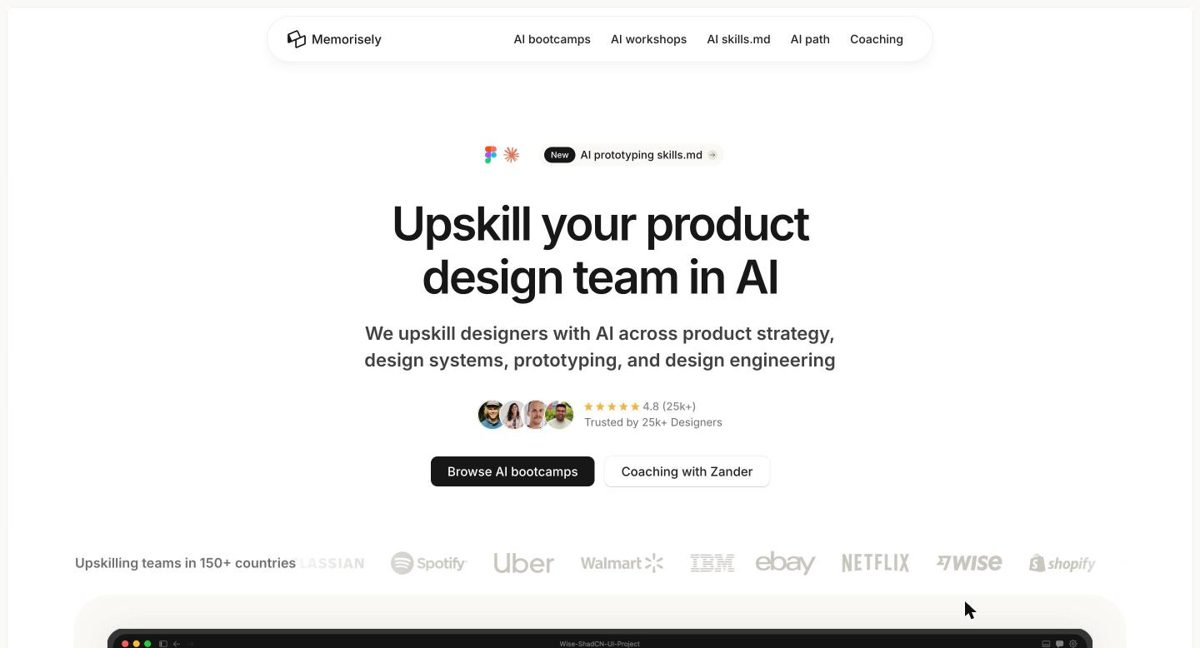 Memorisely website