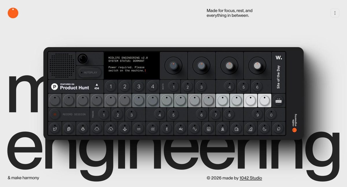 Midlife Engineering website